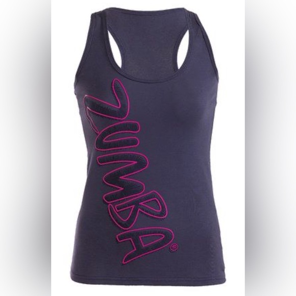 XXL NWT Zumba pop racerback tank - Picture 2 of 5